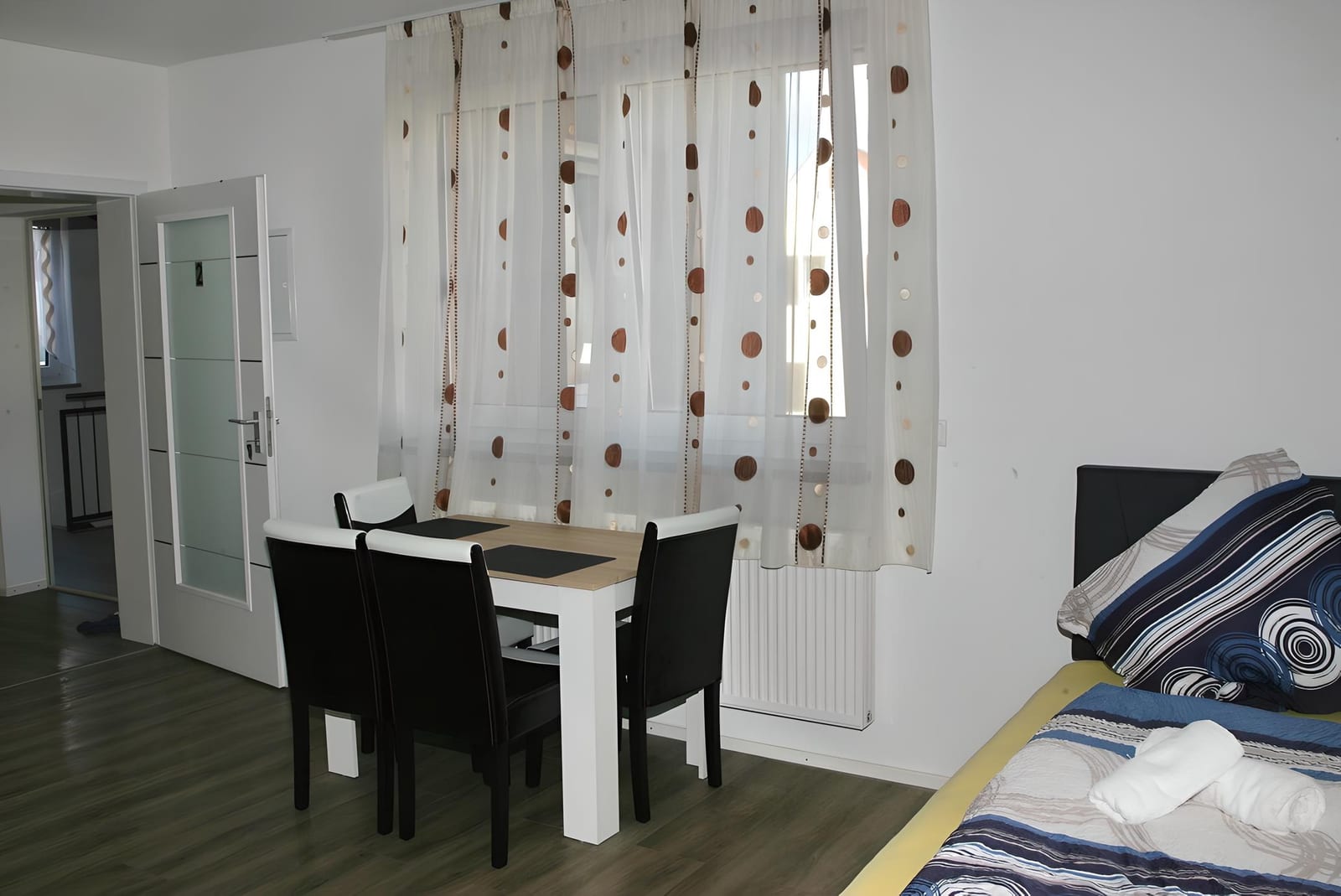 Essbereich einer Ferienwohnung in Bad Saulgau