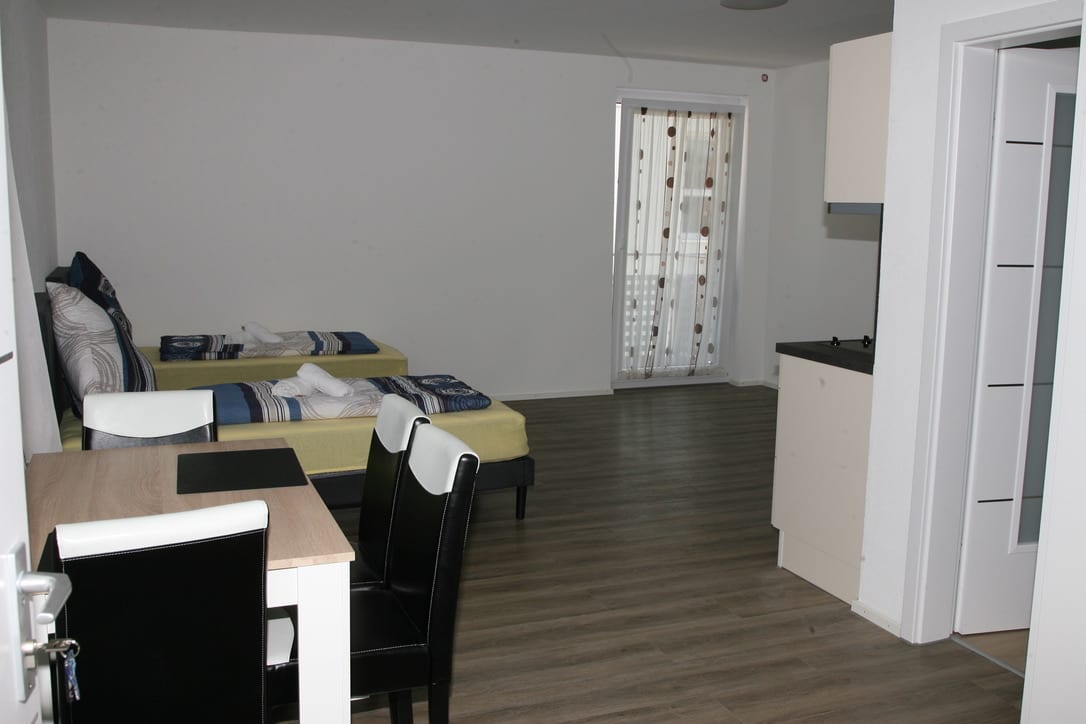 Wohnbereich einer Ferienwohnung in Bad Saulgau
